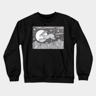 Running Hare Crewneck Sweatshirt